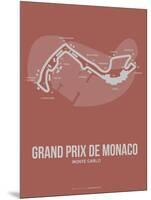 Monaco Grand Prix 1-NaxArt-Mounted Art Print