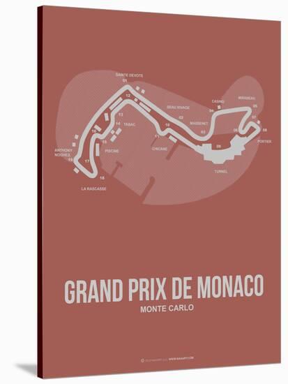 Monaco Grand Prix 1-NaxArt-Stretched Canvas