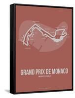 Monaco Grand Prix 1-NaxArt-Framed Stretched Canvas