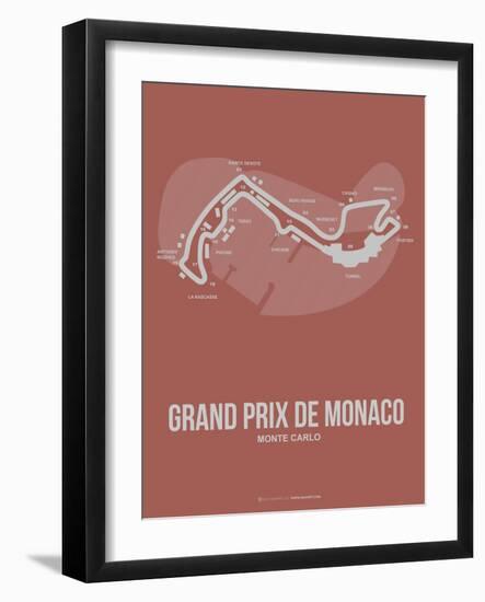 Monaco Grand Prix 1-NaxArt-Framed Art Print