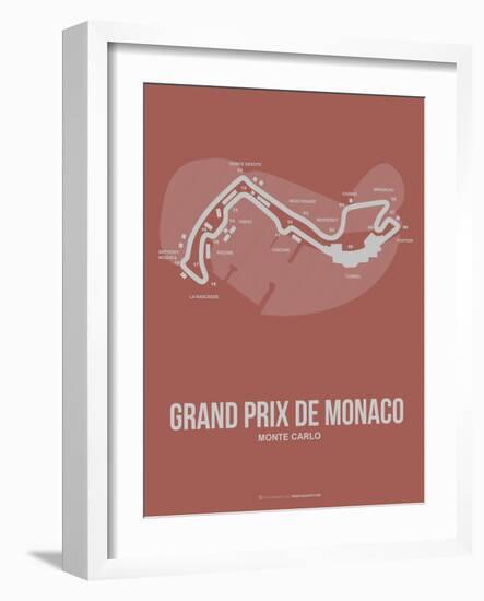 Monaco Grand Prix 1-NaxArt-Framed Art Print