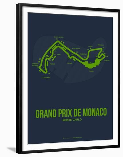 Monaco Grand Prix 2-NaxArt-Framed Art Print