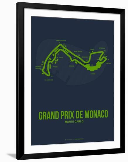 Monaco Grand Prix 2-NaxArt-Framed Art Print