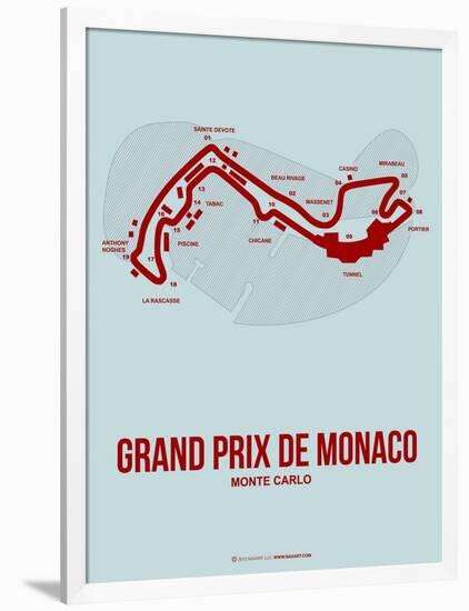 Monaco Grand Prix 3-NaxArt-Framed Art Print