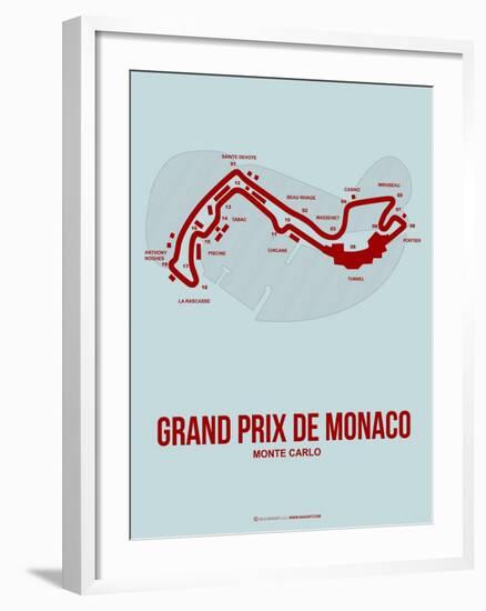 Monaco Grand Prix 3-NaxArt-Framed Art Print