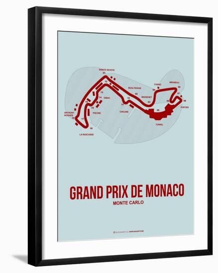 Monaco Grand Prix 3-NaxArt-Framed Art Print