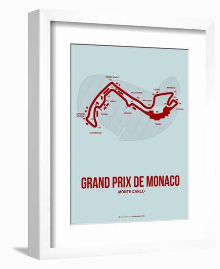 Monaco Grand Prix 3-NaxArt-Framed Art Print