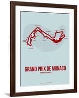 Monaco Grand Prix 3-NaxArt-Framed Art Print