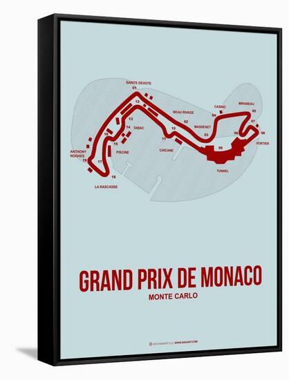 Monaco Grand Prix 3-NaxArt-Framed Stretched Canvas