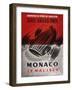 Monaco Grand Prix Poster-null-Framed Photographic Print