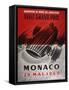 Monaco Grand Prix Poster-null-Framed Stretched Canvas