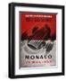 Monaco Grand Prix Poster-null-Framed Photographic Print