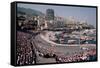 Monaco Grand Prix-Vittoriano Rastelli-Framed Stretched Canvas