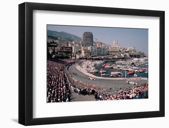 Monaco Grand Prix-Vittoriano Rastelli-Framed Premium Photographic Print