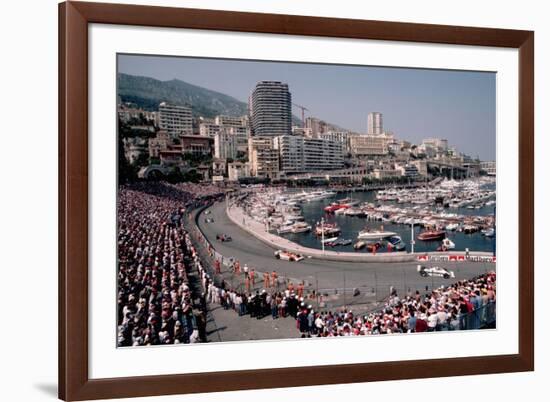 Monaco Grand Prix-Vittoriano Rastelli-Framed Photographic Print