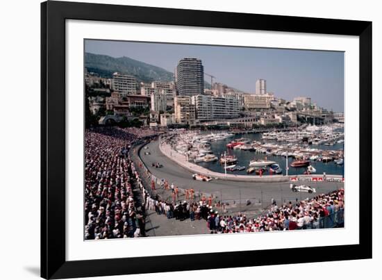 Monaco Grand Prix-Vittoriano Rastelli-Framed Photographic Print