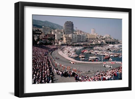 Monaco Grand Prix-Vittoriano Rastelli-Framed Photographic Print