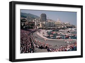 Monaco Grand Prix-Vittoriano Rastelli-Framed Photographic Print