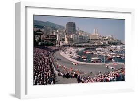 Monaco Grand Prix-Vittoriano Rastelli-Framed Photographic Print