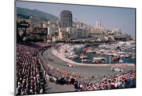 Monaco Grand Prix-Vittoriano Rastelli-Mounted Photographic Print