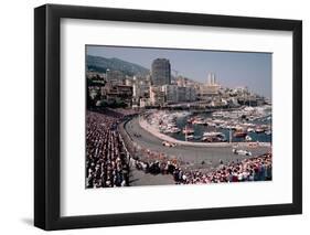 Monaco Grand Prix-Vittoriano Rastelli-Framed Photographic Print