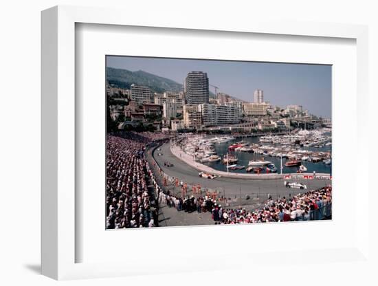 Monaco Grand Prix-Vittoriano Rastelli-Framed Photographic Print