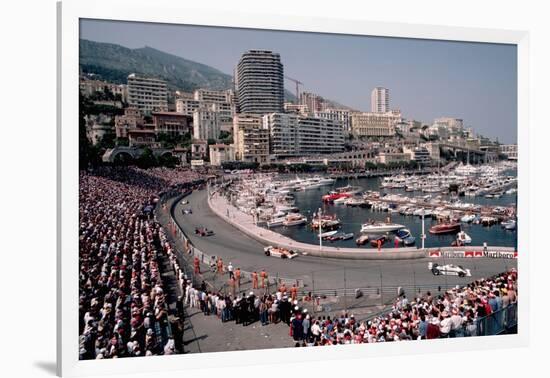 Monaco Grand Prix-Vittoriano Rastelli-Framed Photographic Print