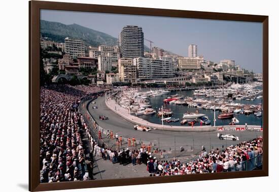 Monaco Grand Prix-Vittoriano Rastelli-Framed Photographic Print