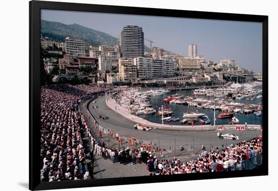 Monaco Grand Prix-Vittoriano Rastelli-Framed Photographic Print