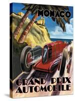 Monaco Grand Prix-Catherine Jones-Stretched Canvas