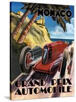 Monaco Grand Prix-Catherine Jones-Stretched Canvas