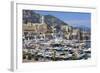 Monaco Harbour, Monaco, Mediterranean, Europe-Amanda Hall-Framed Photographic Print