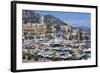 Monaco Harbour, Monaco, Mediterranean, Europe-Amanda Hall-Framed Photographic Print