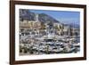 Monaco Harbour, Monaco, Mediterranean, Europe-Amanda Hall-Framed Photographic Print