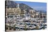 Monaco Harbour, Monaco, Mediterranean, Europe-Amanda Hall-Stretched Canvas