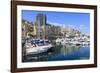 Monaco Harbour, Monaco, Mediterranean, Europe-Amanda Hall-Framed Photographic Print