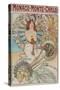 Monaco, Monte Carlo, 1897 (Colour Lithograph)-Alphonse Marie Mucha-Stretched Canvas