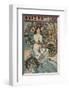 Monaco Monte-Carlo-Alphonse Mucha-Framed Premium Giclee Print