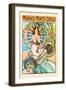 Monaco, Monte Carlo-Alphonse Mucha-Framed Art Print