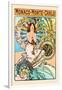 Monaco, Monte Carlo-Alphonse Mucha-Framed Art Print