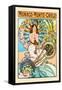 Monaco, Monte Carlo-Alphonse Mucha-Framed Stretched Canvas