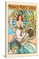 Monaco, Monte Carlo-Alphonse Mucha-Stretched Canvas