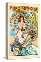 Monaco, Monte Carlo-Alphonse Mucha-Stretched Canvas