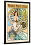 Monaco, Monte Carlo-Alphonse Mucha-Framed Art Print