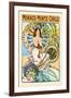 Monaco, Monte Carlo-Alphonse Mucha-Framed Art Print