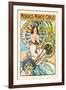 Monaco, Monte Carlo-Alphonse Mucha-Framed Art Print