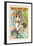 Monaco, Monte Carlo-Alphonse Mucha-Framed Art Print