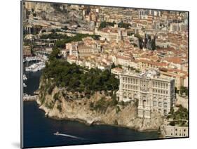 Monaco Oceanography Museum and Monaco, Cote D'Azur, Monaco-Sergio Pitamitz-Mounted Photographic Print