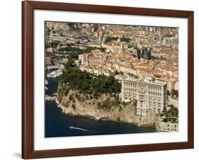 Monaco Oceanography Museum and Monaco, Cote D'Azur, Monaco-Sergio Pitamitz-Framed Photographic Print