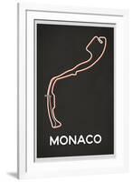 Monaco Race Course-null-Framed Art Print